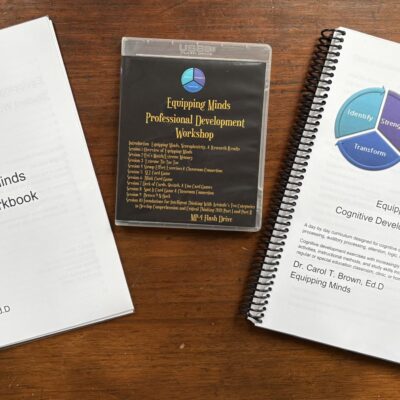 Equipping Minds Cognitive Package: Teacher & Student Workbook and PD Workshop