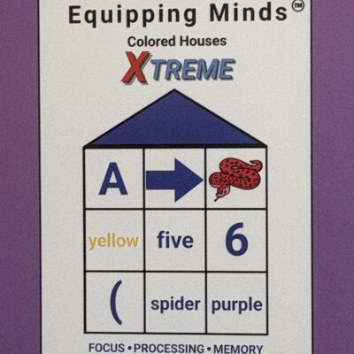 Equipping Minds Colored Houses Xtreme Cards